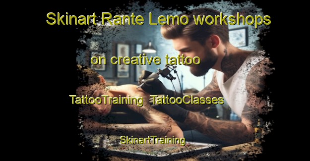 Skinart Rante Lemo workshops on creative tattoo | TattooTraining | TattooClasses | SkinartTraining-Indonesia