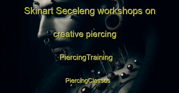 Skinart Seceleng workshops on creative piercing | PiercingTraining | PiercingClasses | SkinartTraining-Indonesia