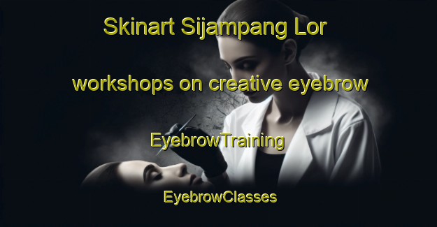 Skinart Sijampang Lor workshops on creative eyebrow | EyebrowTraining | EyebrowClasses | SkinartTraining-Indonesia