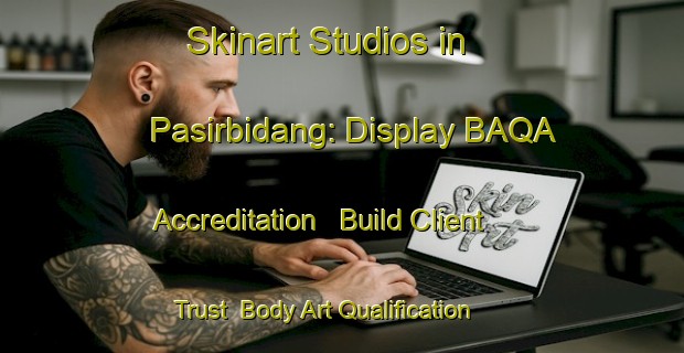 Skinart Studios in Pasirbidang: Display BAQA Accreditation - Build Client Trust | Body Art Qualification Authority | BAQA-Indonesia