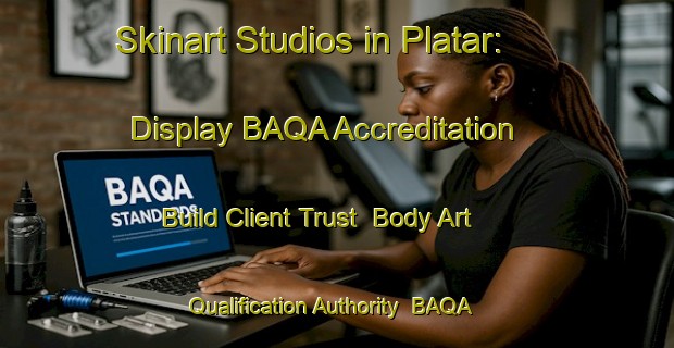 Skinart Studios in Platar: Display BAQA Accreditation - Build Client Trust | Body Art Qualification Authority | BAQA-Indonesia