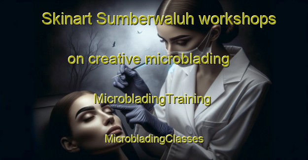 Skinart Sumberwaluh workshops on creative microblading | #MicrobladingTraining #MicrobladingClasses #SkinartTraining-Indonesia