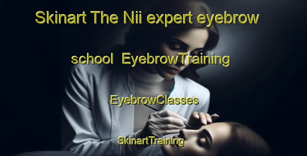 Skinart The Nii expert eyebrow school | EyebrowTraining | EyebrowClasses | SkinartTraining-Indonesia