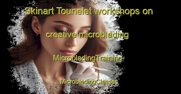 Skinart Tounelet workshops on creative microblading | MicrobladingTraining | MicrobladingClasses | SkinartTraining-Indonesia