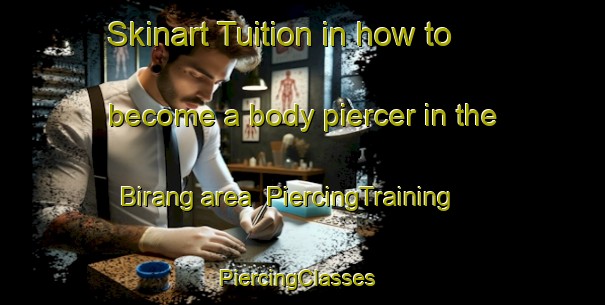 Skinart Tuition in how to become a body piercer in the Birang area | PiercingTraining | PiercingClasses | SkinartTraining-Indonesia