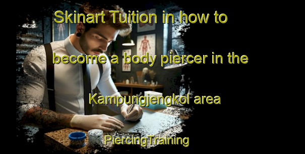 Skinart Tuition in how to become a body piercer in the Kampungjengkol area | PiercingTraining | PiercingClasses | SkinartTraining-Indonesia
