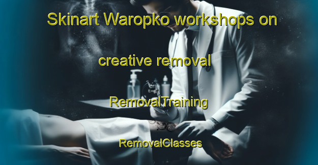 Skinart Waropko workshops on creative removal | RemovalTraining | RemovalClasses | SkinartTraining-Indonesia