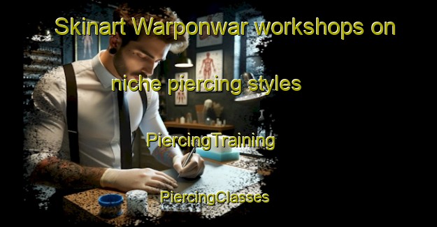Skinart Warponwar workshops on niche piercing styles | PiercingTraining | PiercingClasses | SkinartTraining-Indonesia