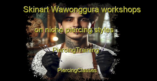 Skinart Wawonggura workshops on niche piercing styles | PiercingTraining | PiercingClasses | SkinartTraining-Indonesia