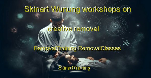 Skinart Wunung workshops on creative removal | #RemovalTraining #RemovalClasses #SkinartTraining-Indonesia